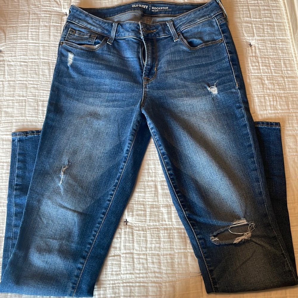 Old Navy Mid-rise Rockstar Jean